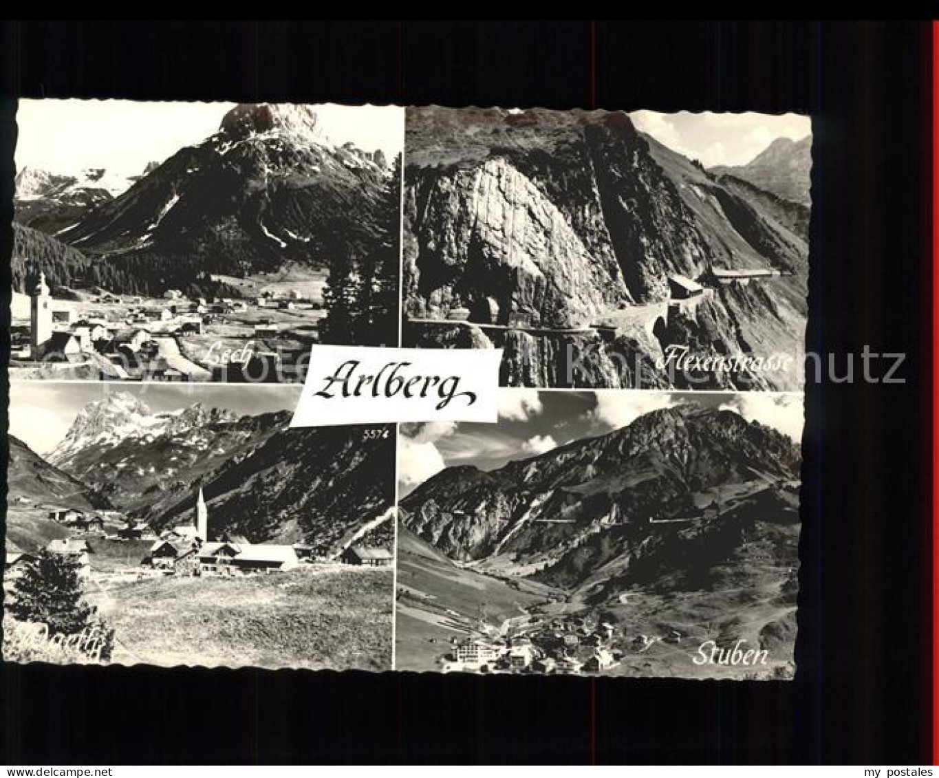 Arlberg Lech Flexenstrasse Gebirgspass Stuben Warth