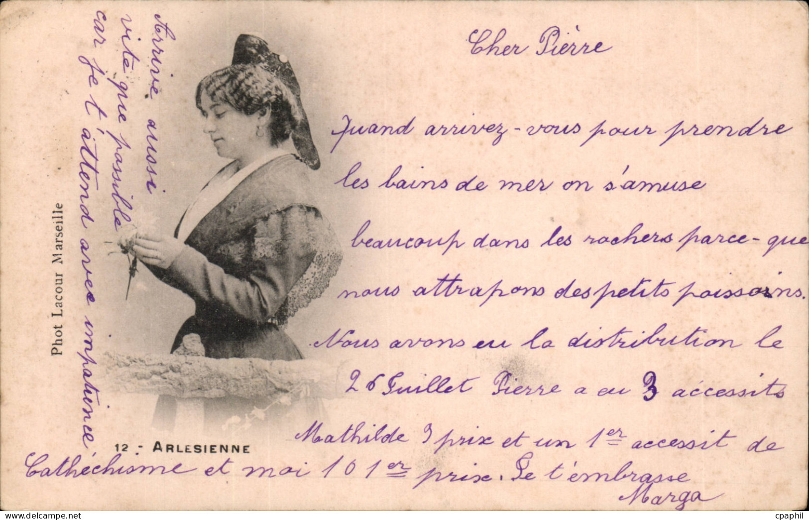 Arles - Arlesienne - Cher Pierre - CPA