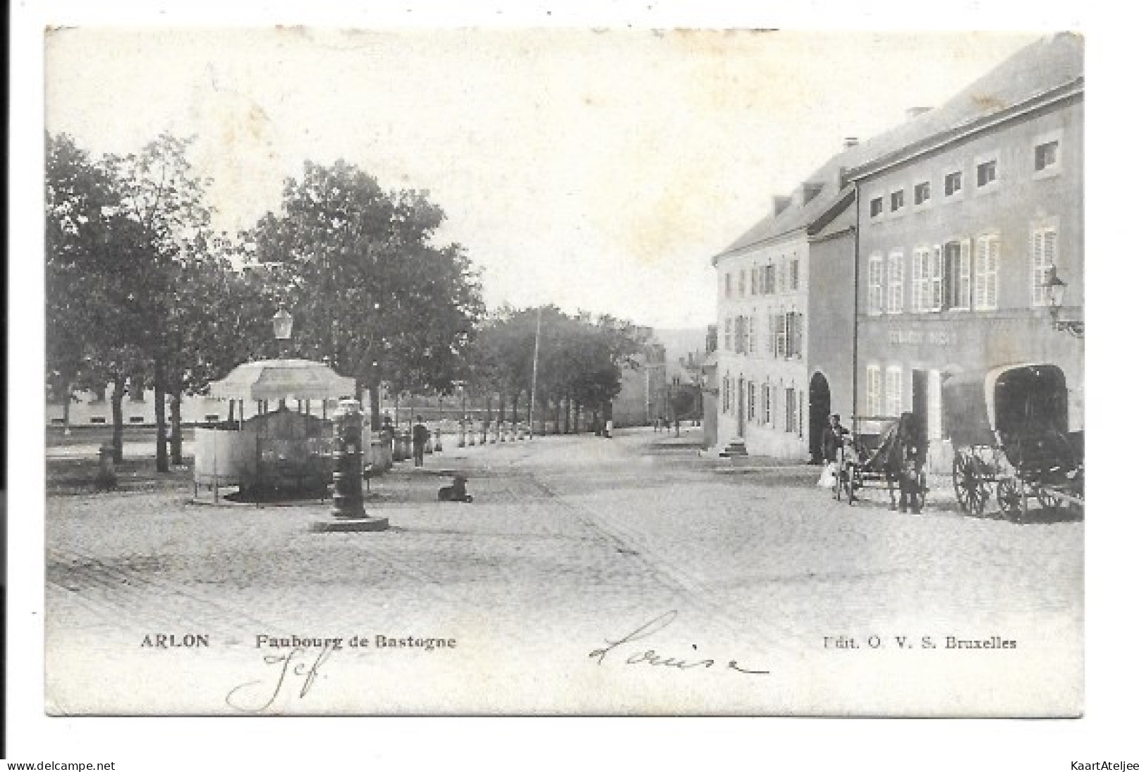 Arlon - Faubourg de Bastogne.