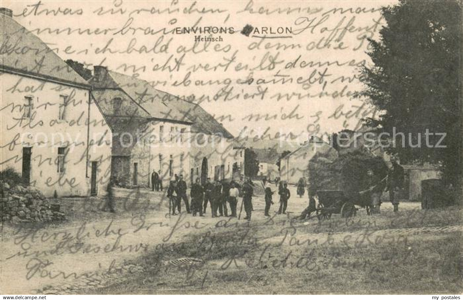 Arlon Wallonie Belgie Strassenpartie