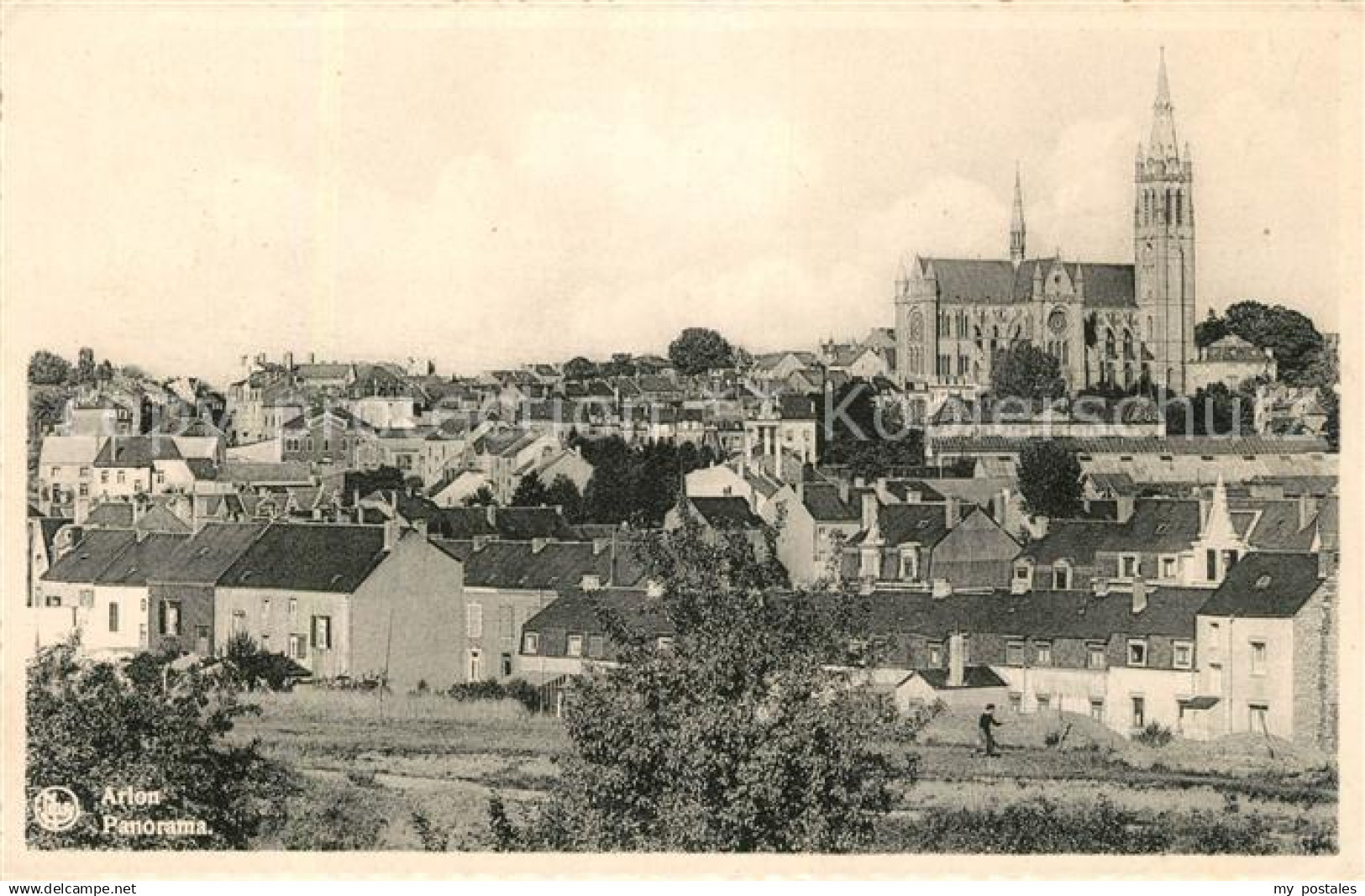Arlon Wallonie Panorama Kirche