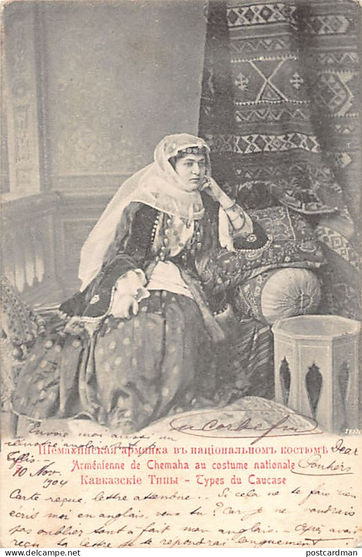 ARMENIANA - Azerbaijan - Armenian woman from Shamakhi