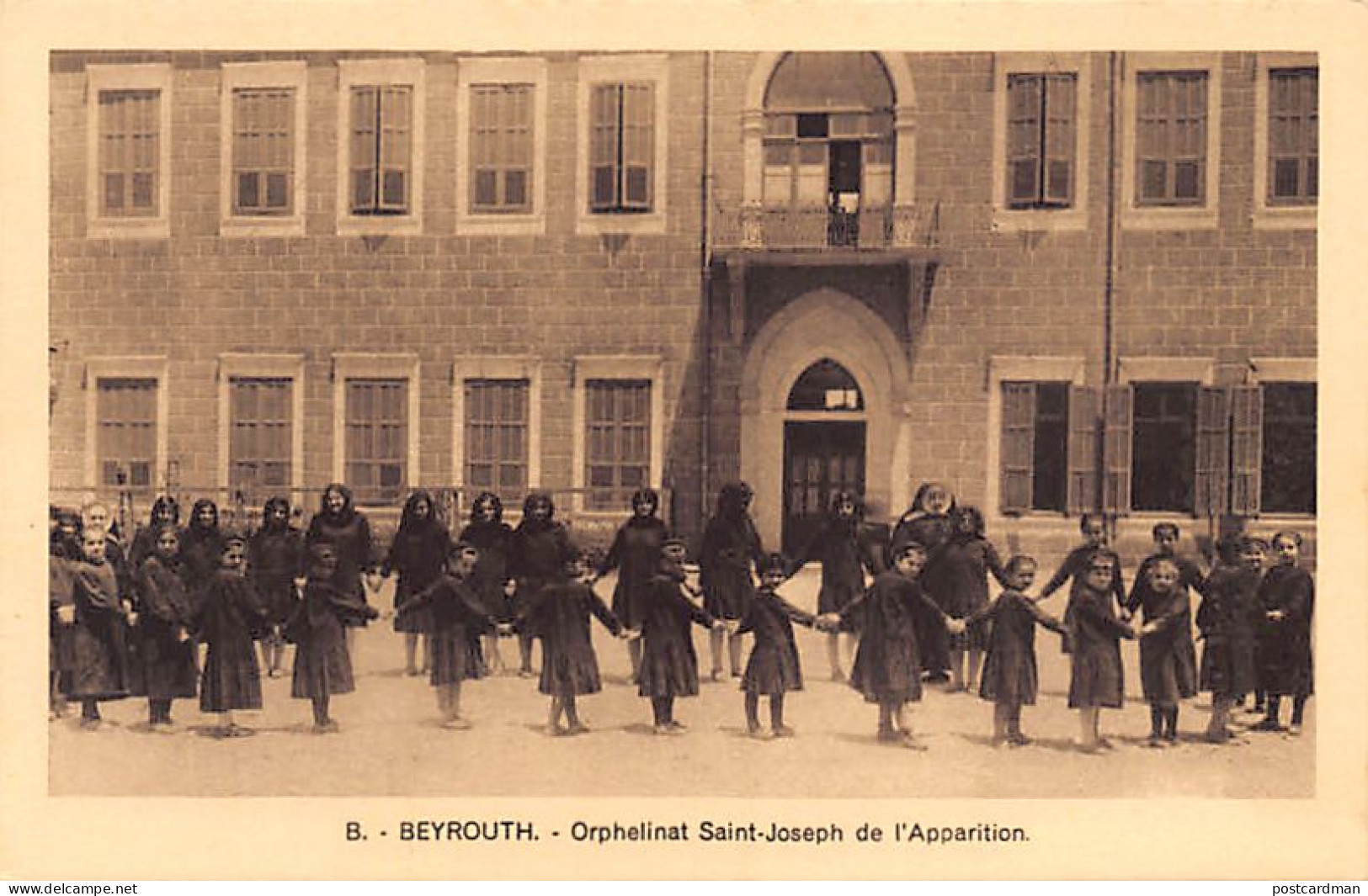 Armeniana - LEBANON - St. Joseph of the Apparition orphanage in Beirut - Publ. Sisters of St. Joseph of the Apparition i
