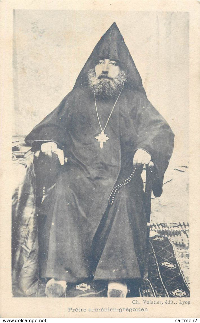 ARMENIE ARMENIA PRETRE ARMENIEN-GREGORIEN RELIGION 1900