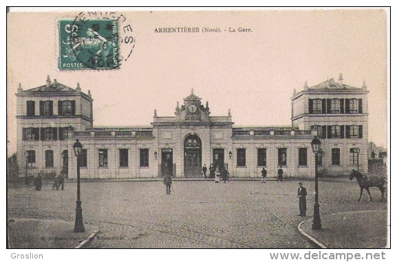 ARMENTIERES (NORD) LA GARE  1910