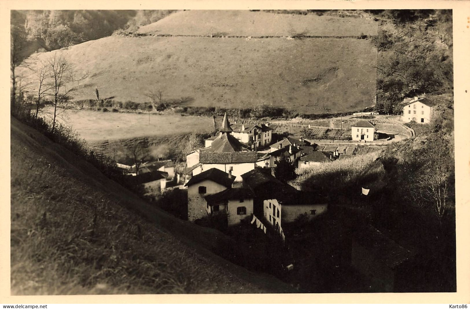 arnéguy * carte photo * le village