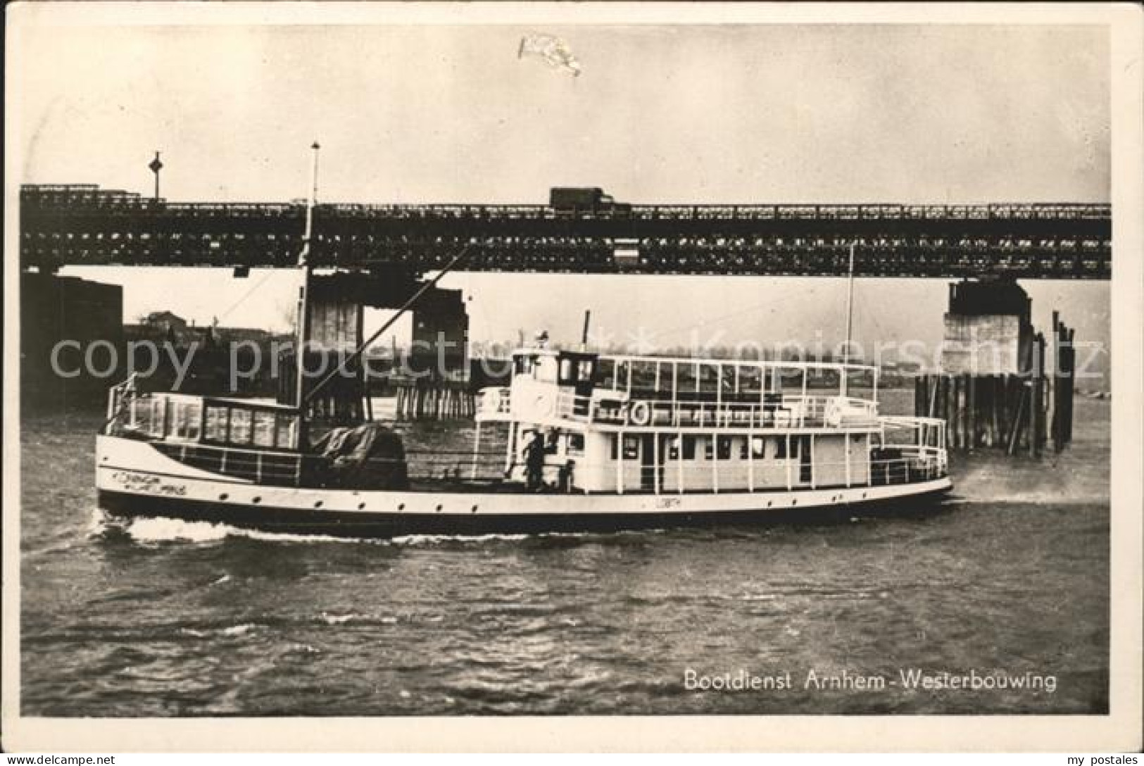 Arnhem Bootdienst Arnhem Westerbouwing Brug Bruecke
