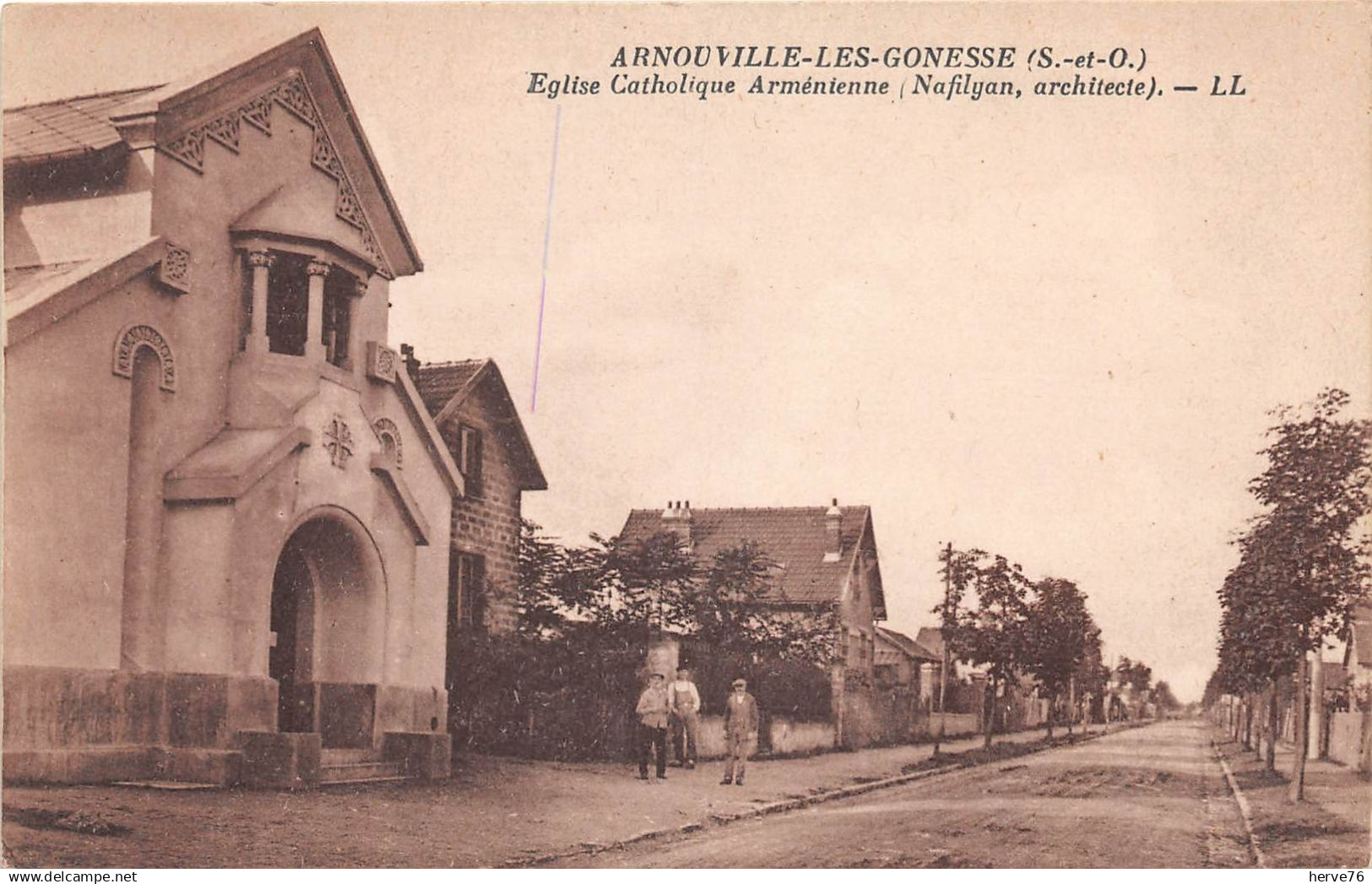 ARNOUVILLE LES GONESSES - Eglise Catholique Arménienne (carte pas courante)