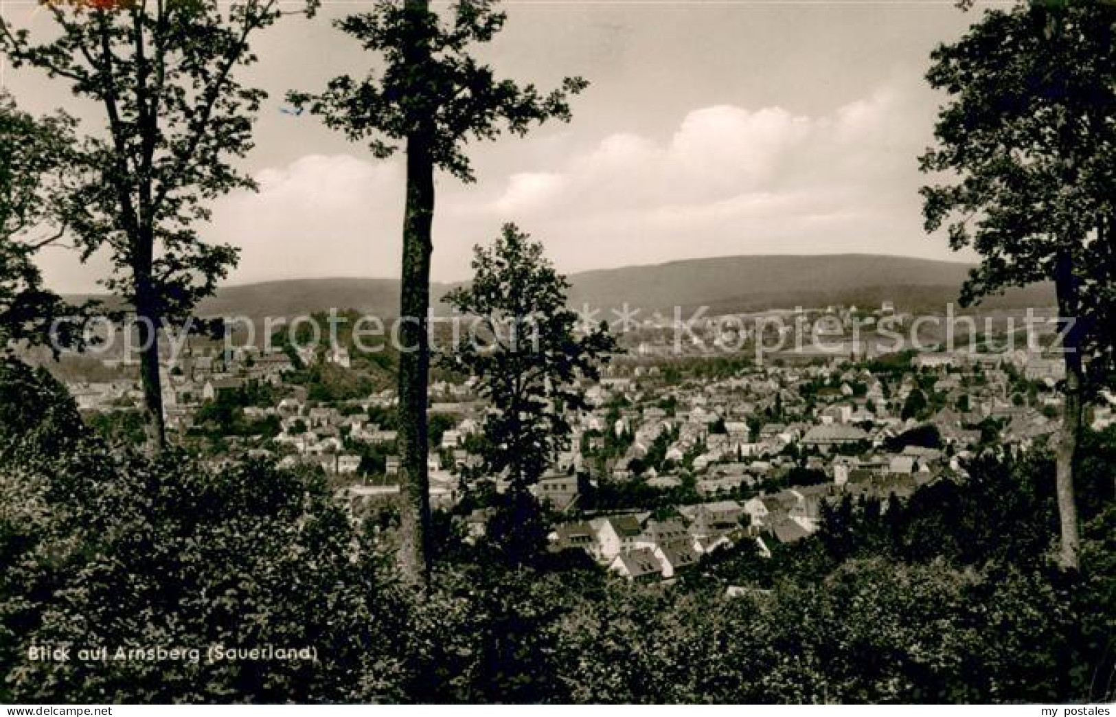 Arnsberg Westfalen Gesamtansicht