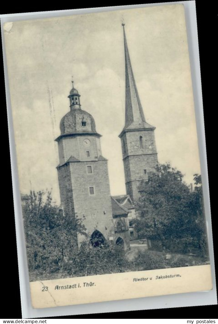 Arnstadt Ilm Arnstadt Riedtor Jakobsturm