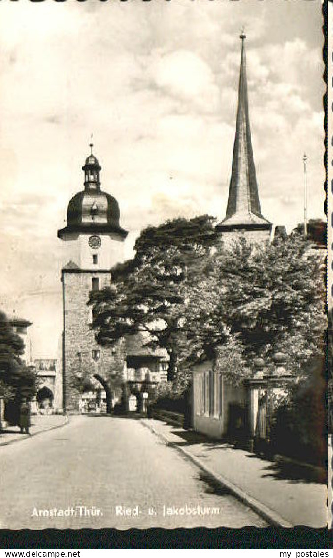 Arnstadt Ilm Arnstadt Turm Dom