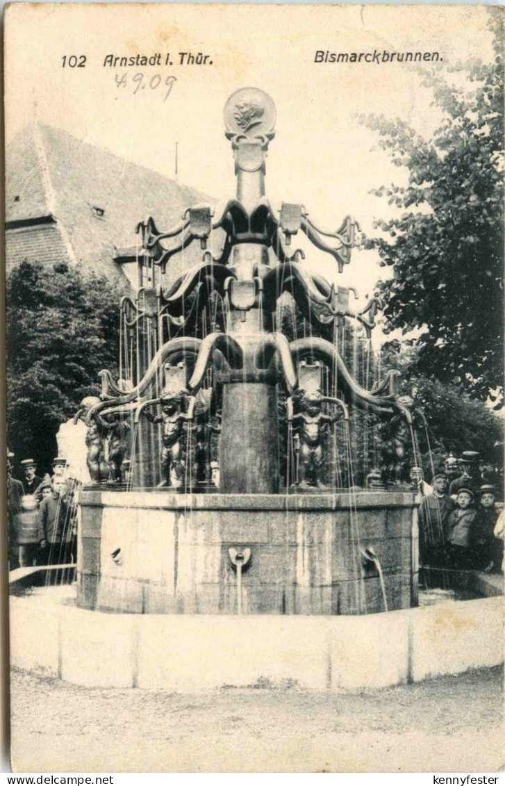 Arnstadt/Thür. - Bismarckbrunnen