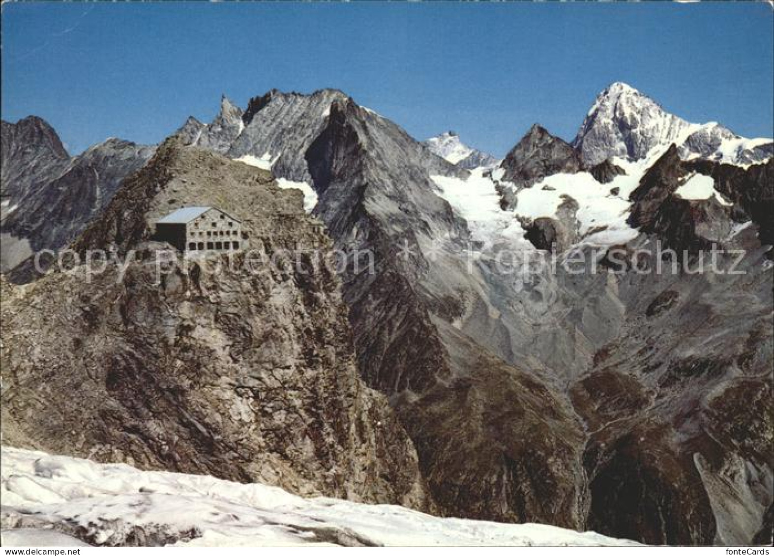 Arolla VS Cabane Vignettes Aig. de la Tsa Douves Blanches Grd Cornier Bertol Dt