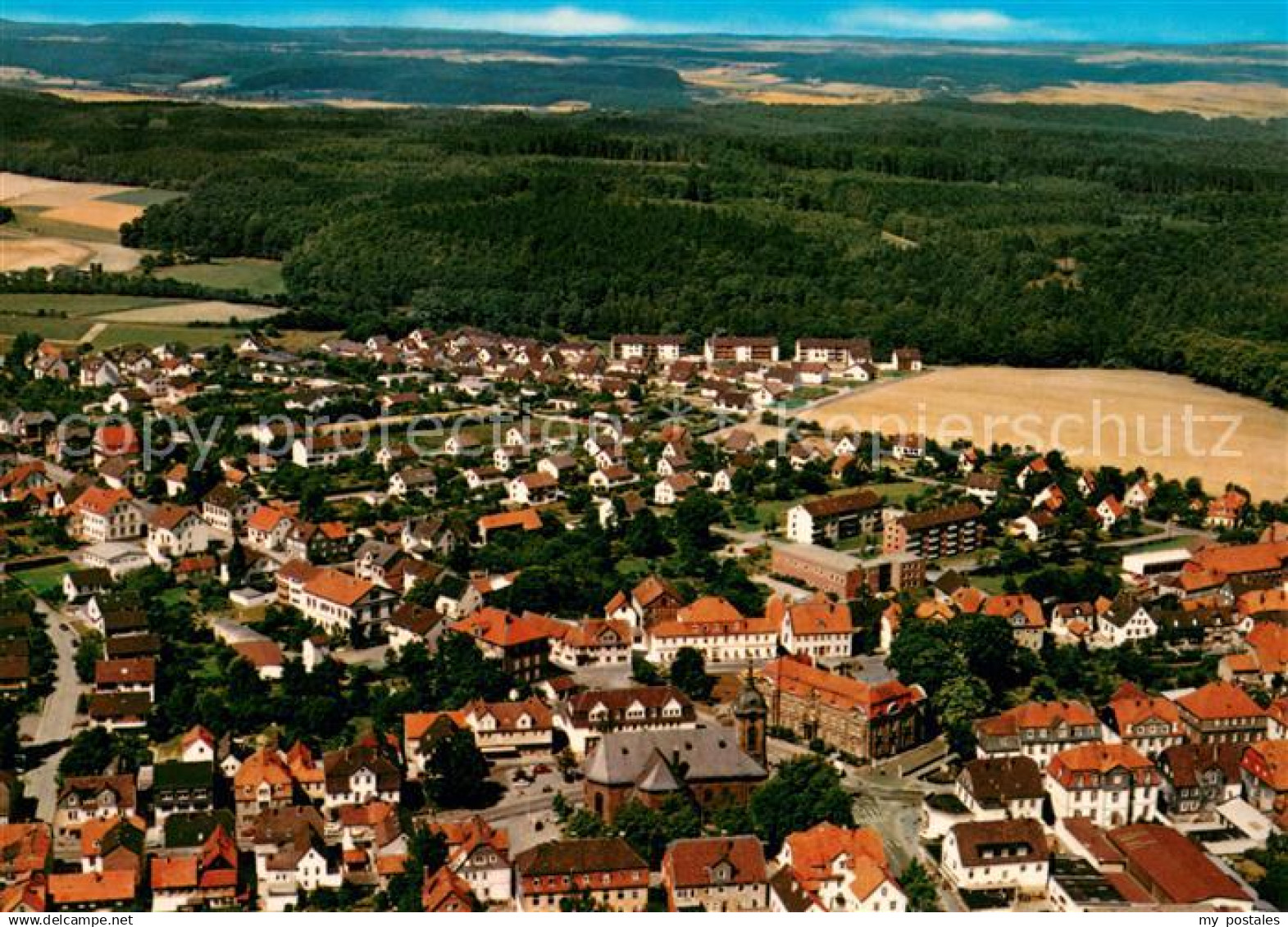 Arolsen Bad Fliegeraufnahme