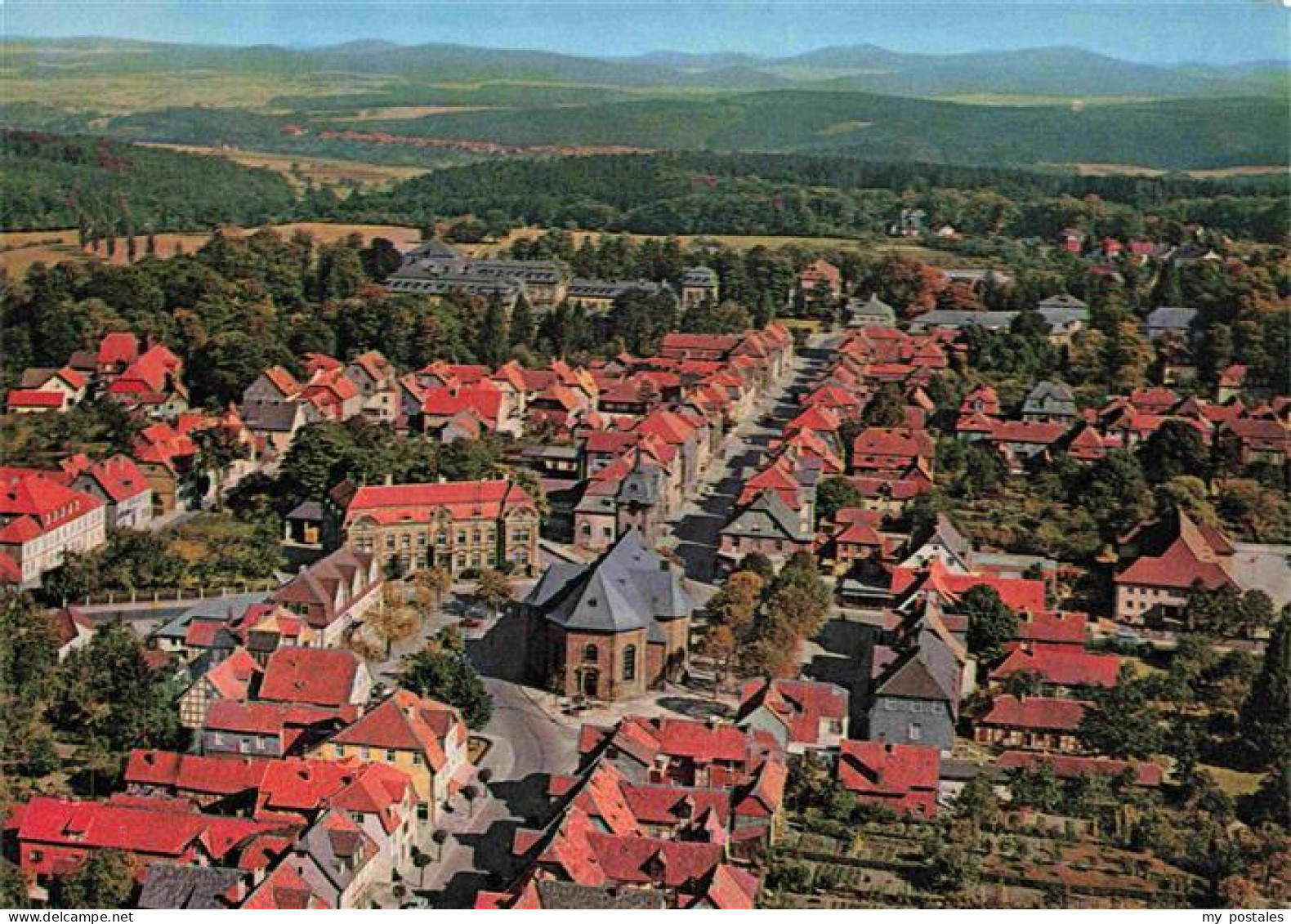 Arolsen Bad Fliegeraufnahme