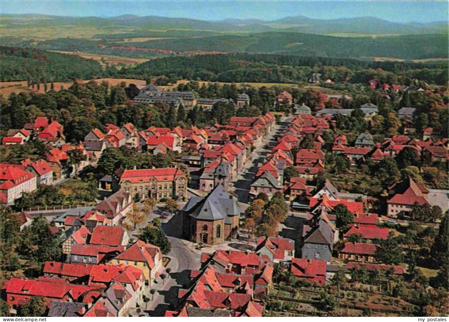 Arolsen Bad Fliegeraufnahme