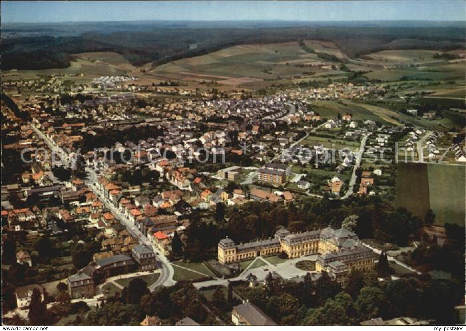 Arolsen Bad Fliegeraufnahme