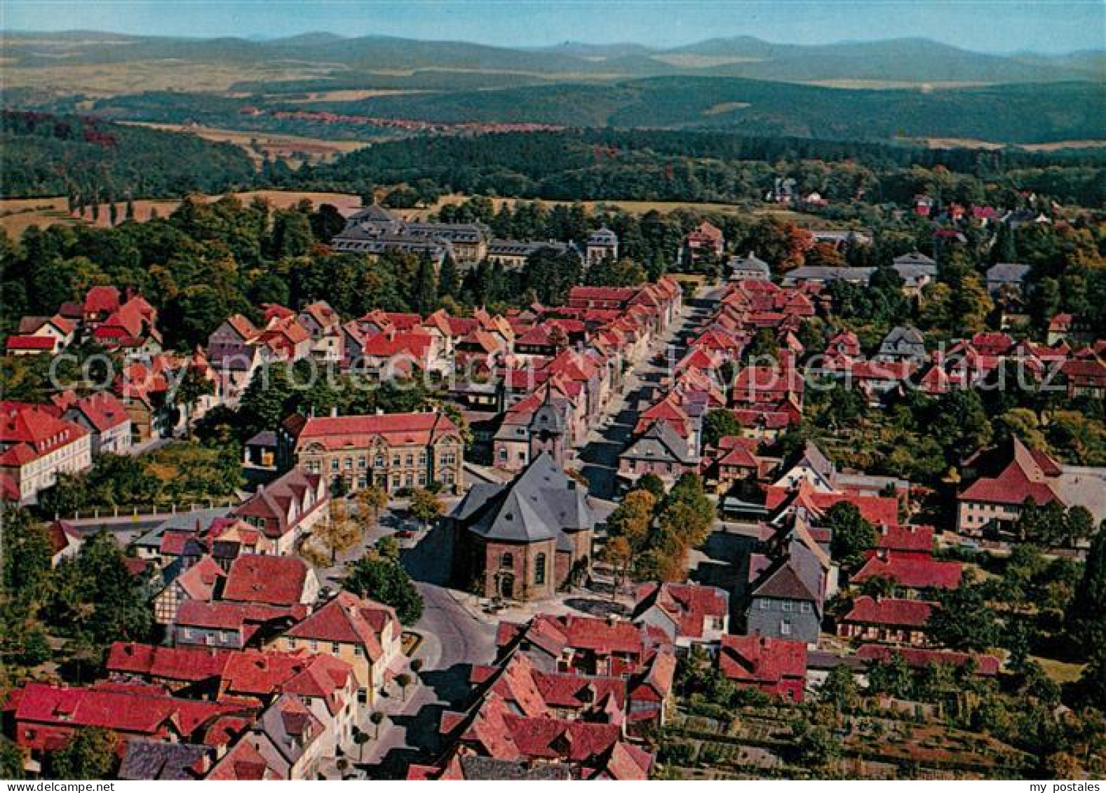 Arolsen Bad Fliegeraufnahme