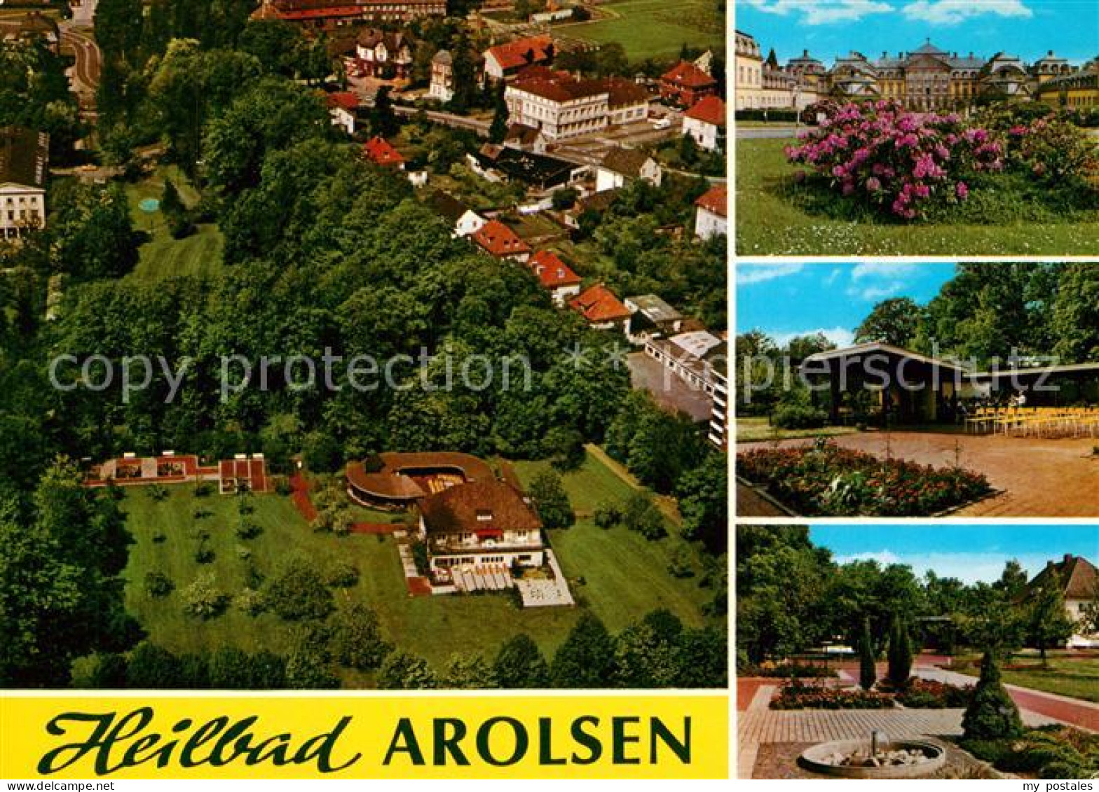 Arolsen Bad Fliegeraufnahme