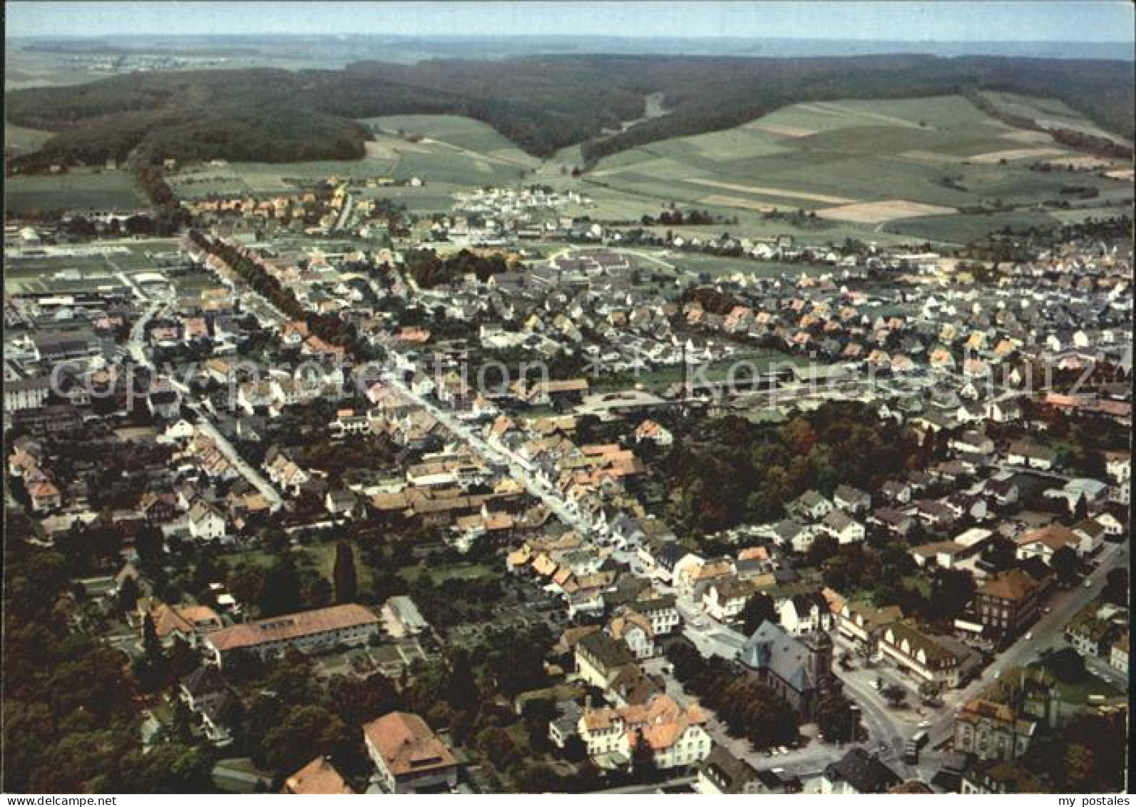 Arolsen Bad Fliegeraufnahme