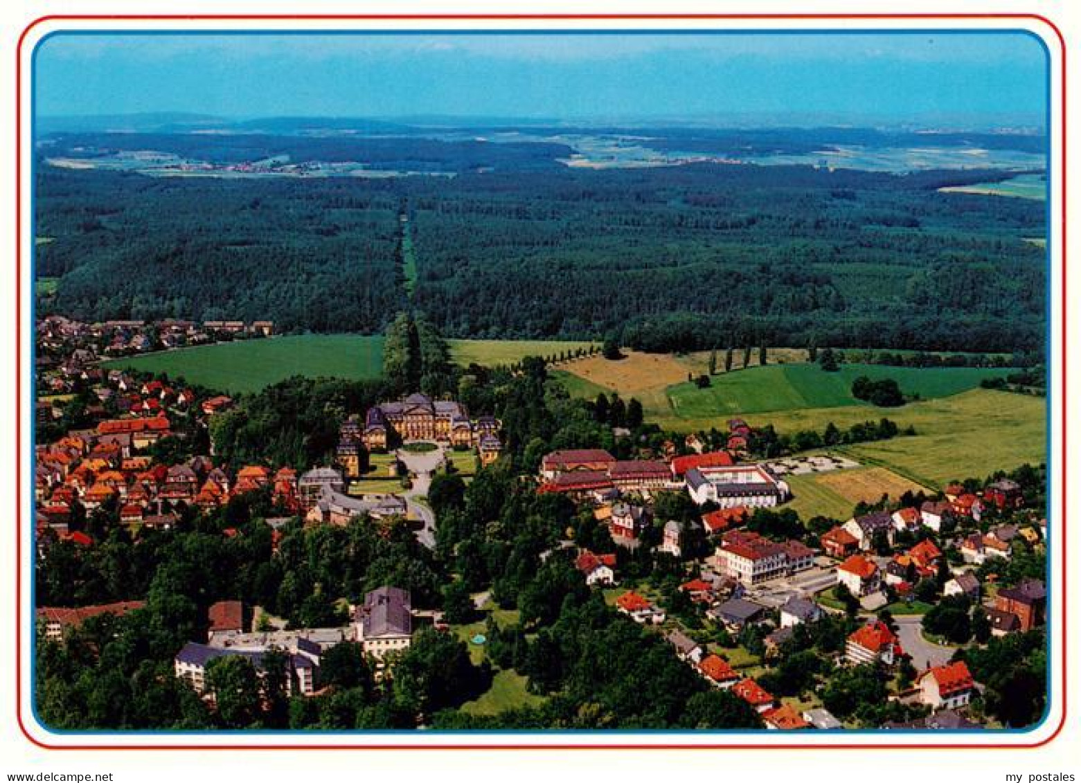 Arolsen Bad Fliegeraufnahme