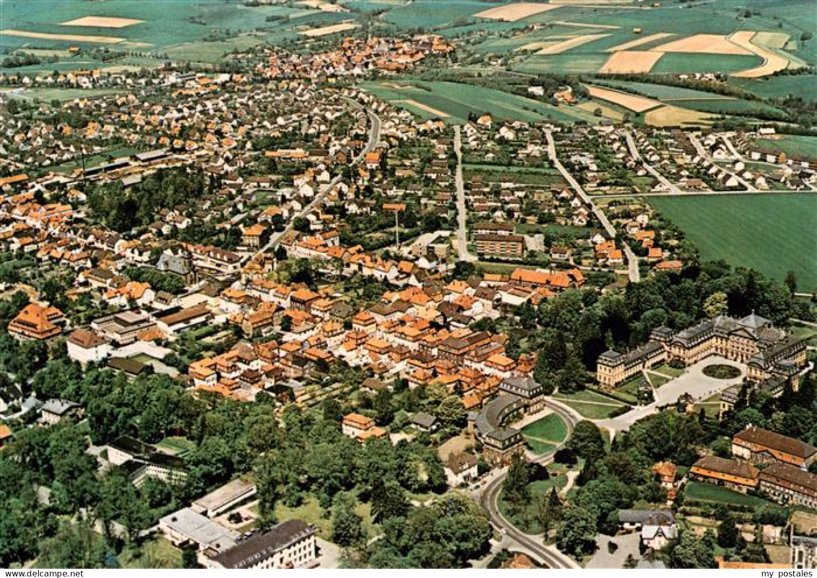 Arolsen Bad Fliegeraufnahme