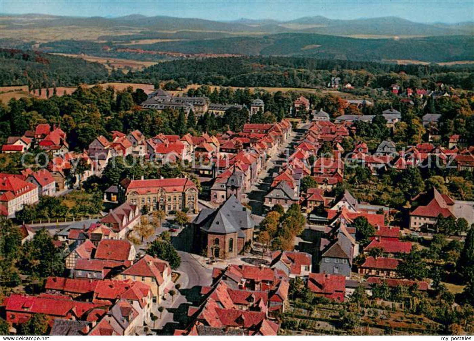 Arolsen Bad Fliegeraufnahme