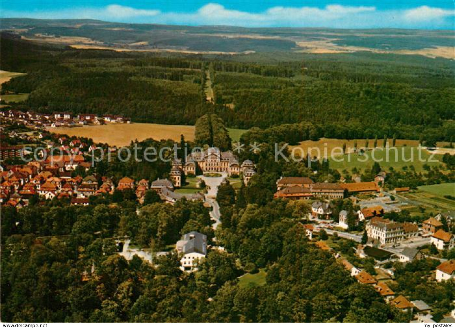 Arolsen Bad Fliegeraufnahme
