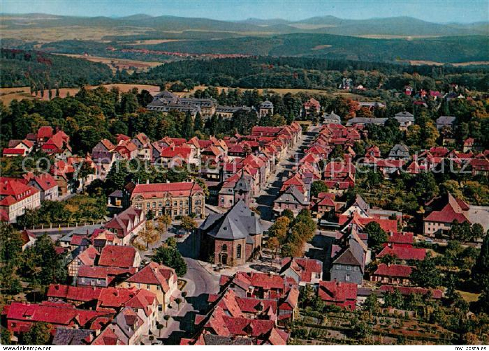 Arolsen Bad Fliegeraufnahme