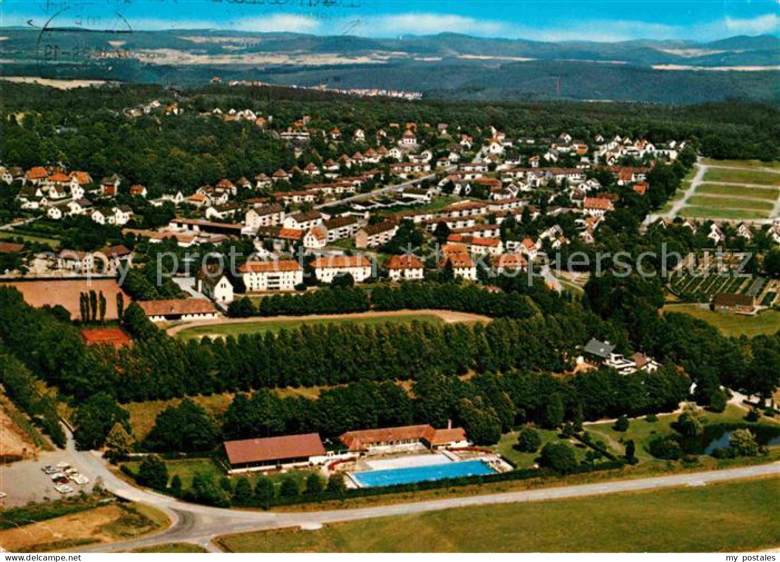 Arolsen Bad Fliegeraufnahme