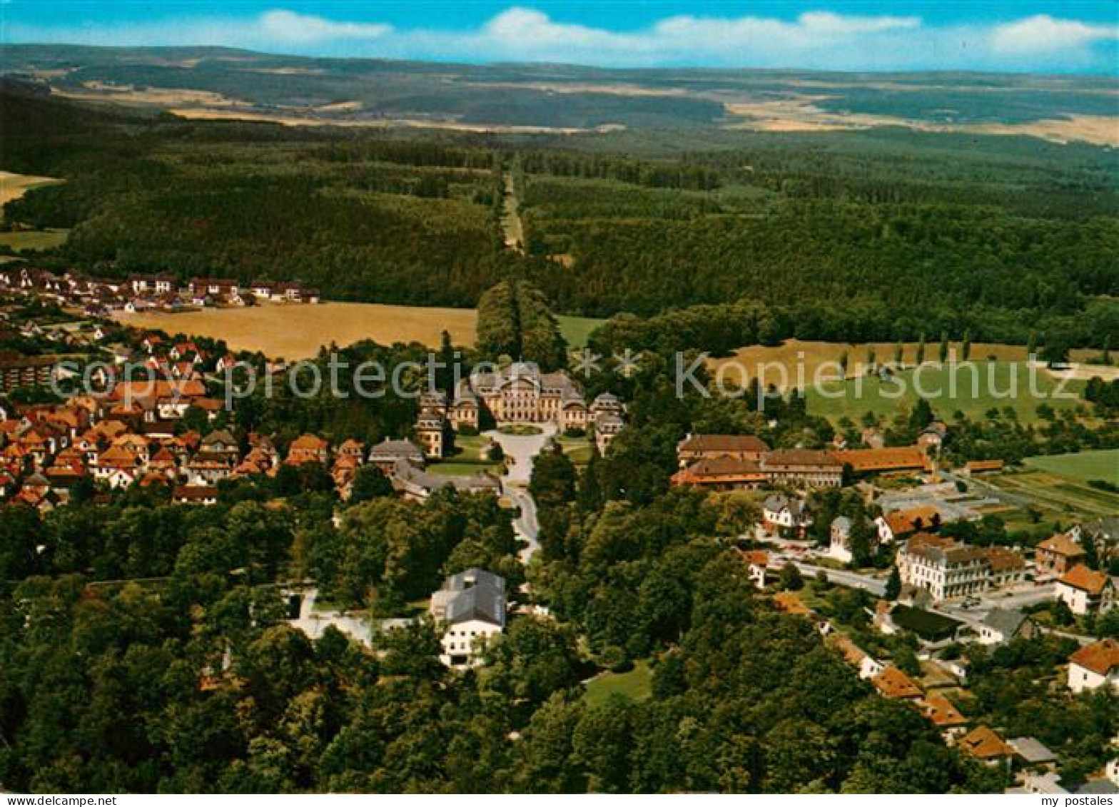 Arolsen Bad Fliegeraufnahme