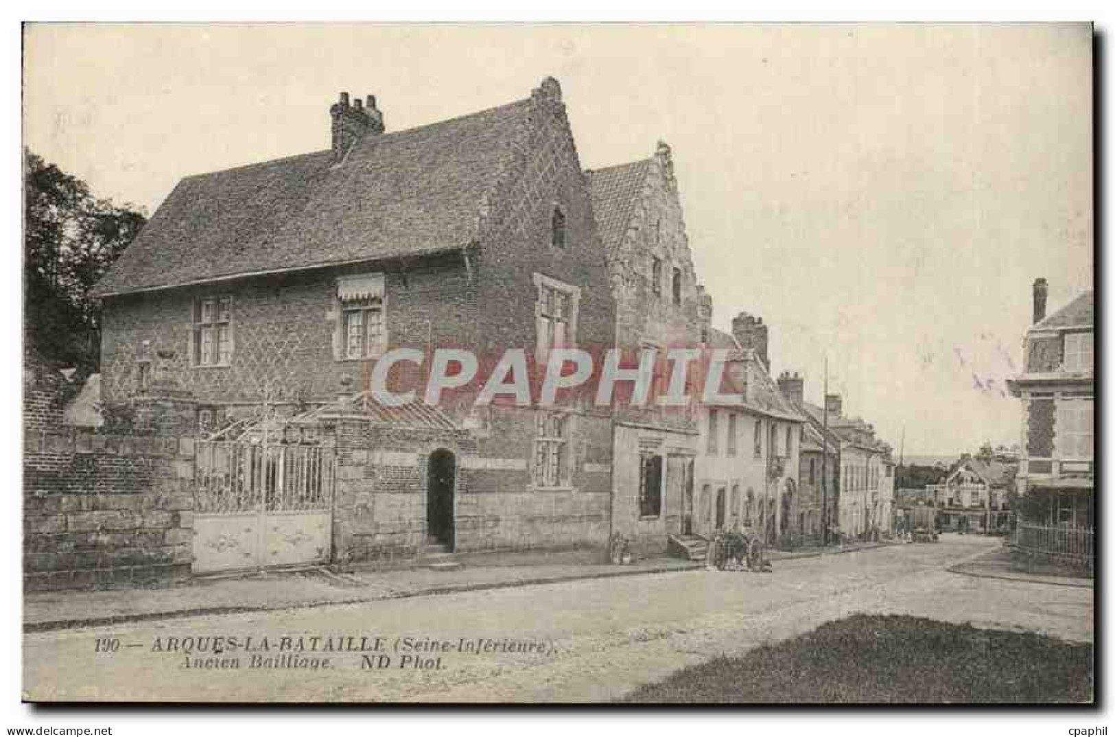 Arques la Bataille - Ancien Bailliage - CPA