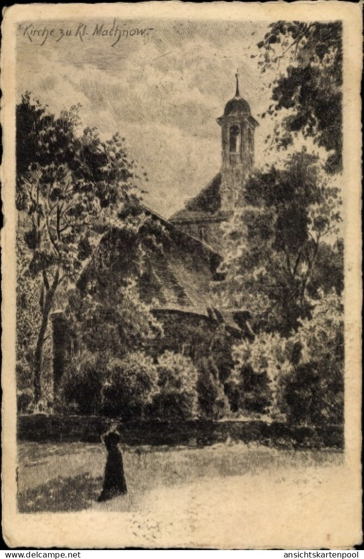 Artiste CPA Kleinmachnow in Brandenburg, Kirche