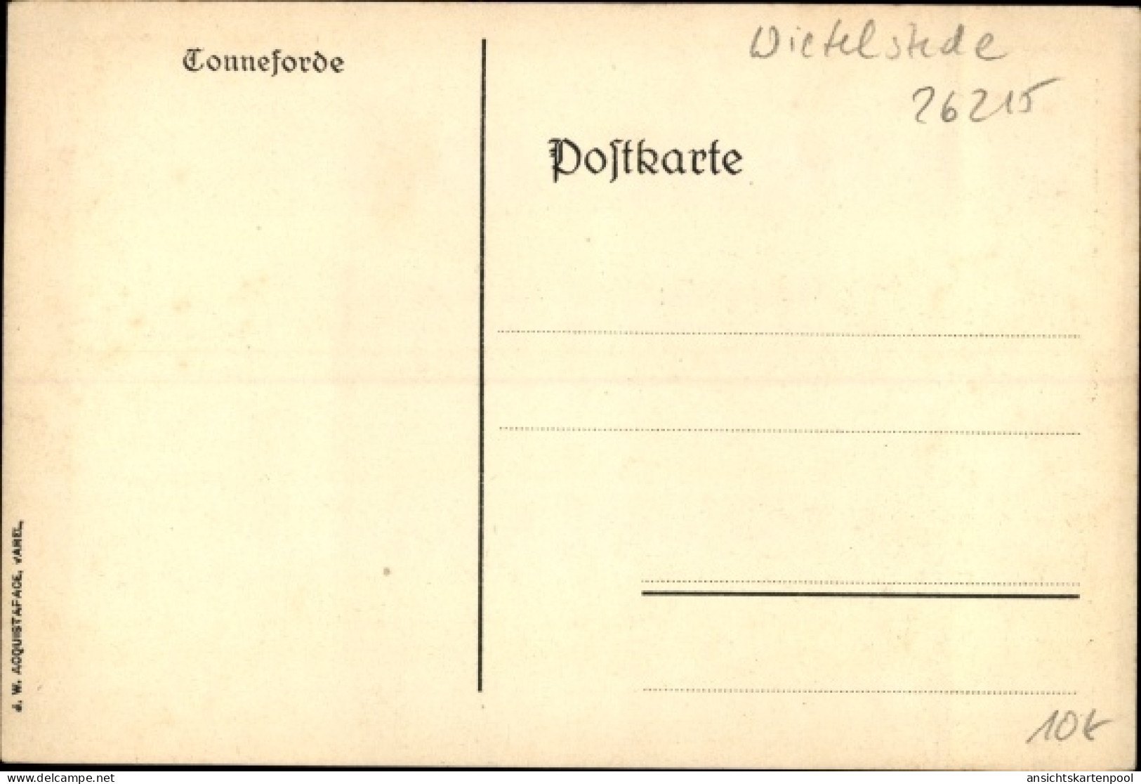 Artiste CPA Schüssler, Hermann, Conneforde Wiefelstede Ammerland, Hennenberg
