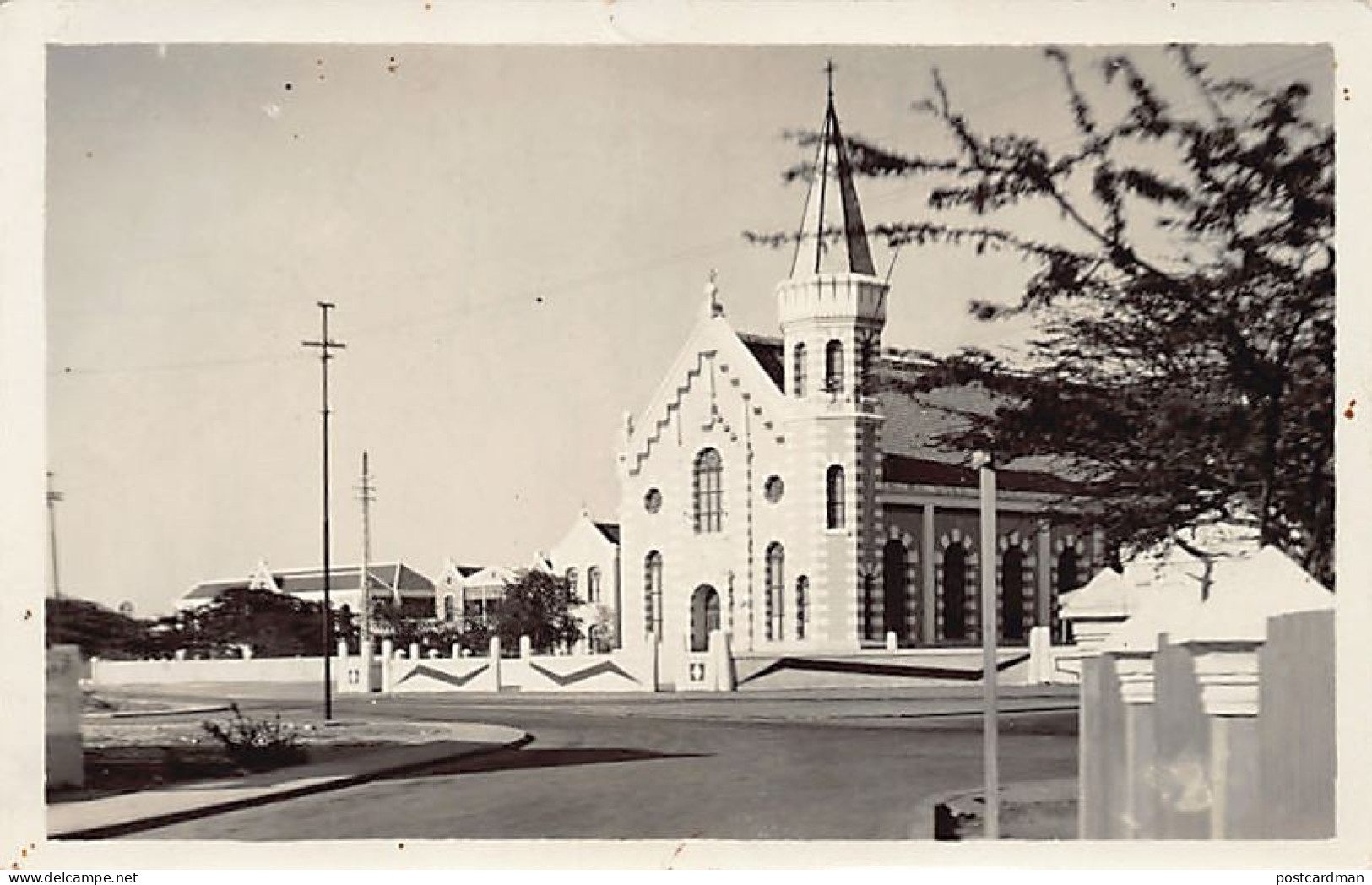 Aruba - ORANJESTAD - Sint Franciscus Kerk - St. Francis of Assisi Church - REAL PHOTO