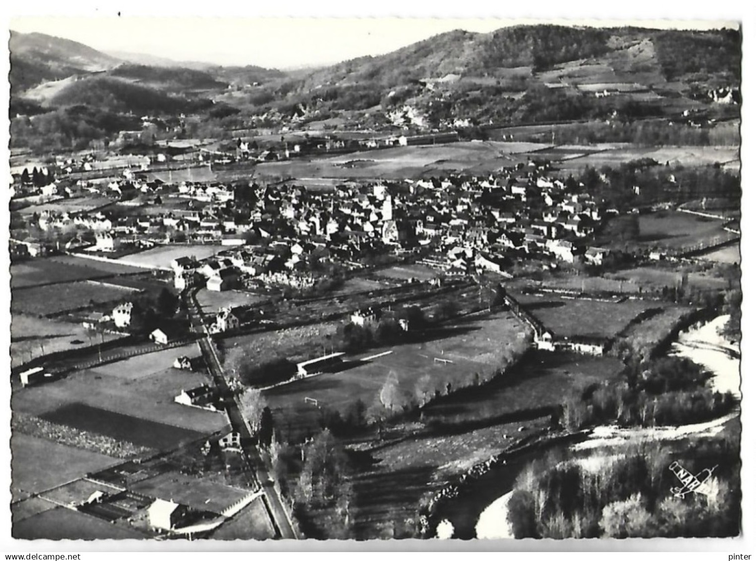ARUDY - Vue générale aérienne