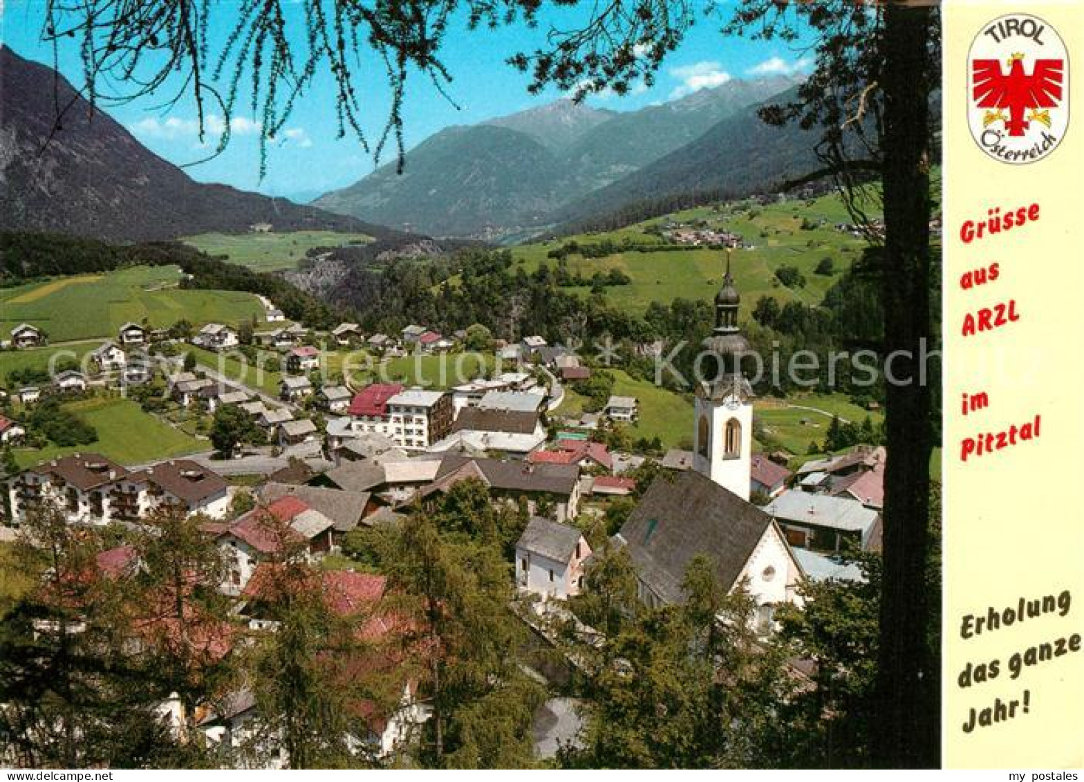 Arzl Pitztal Panorama