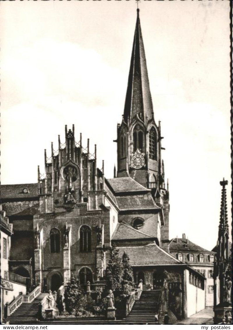 Aschaffenburg Main Aschaffenburg Stifts Kirche