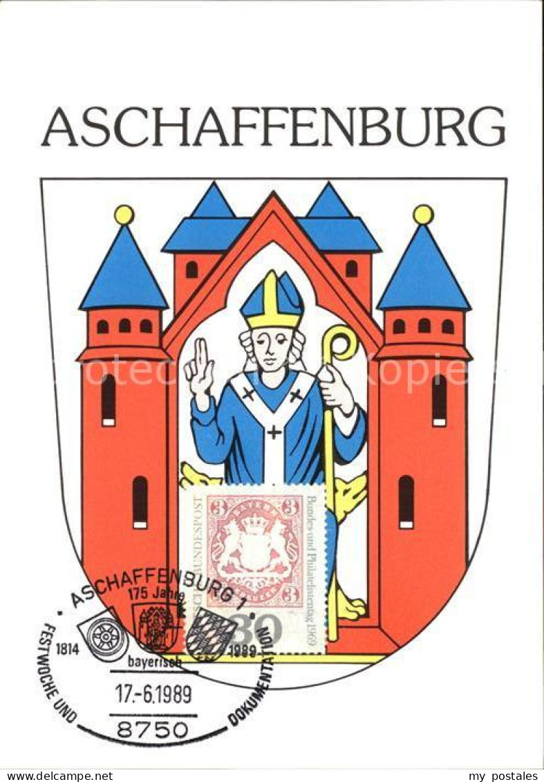Aschaffenburg Main Wappen