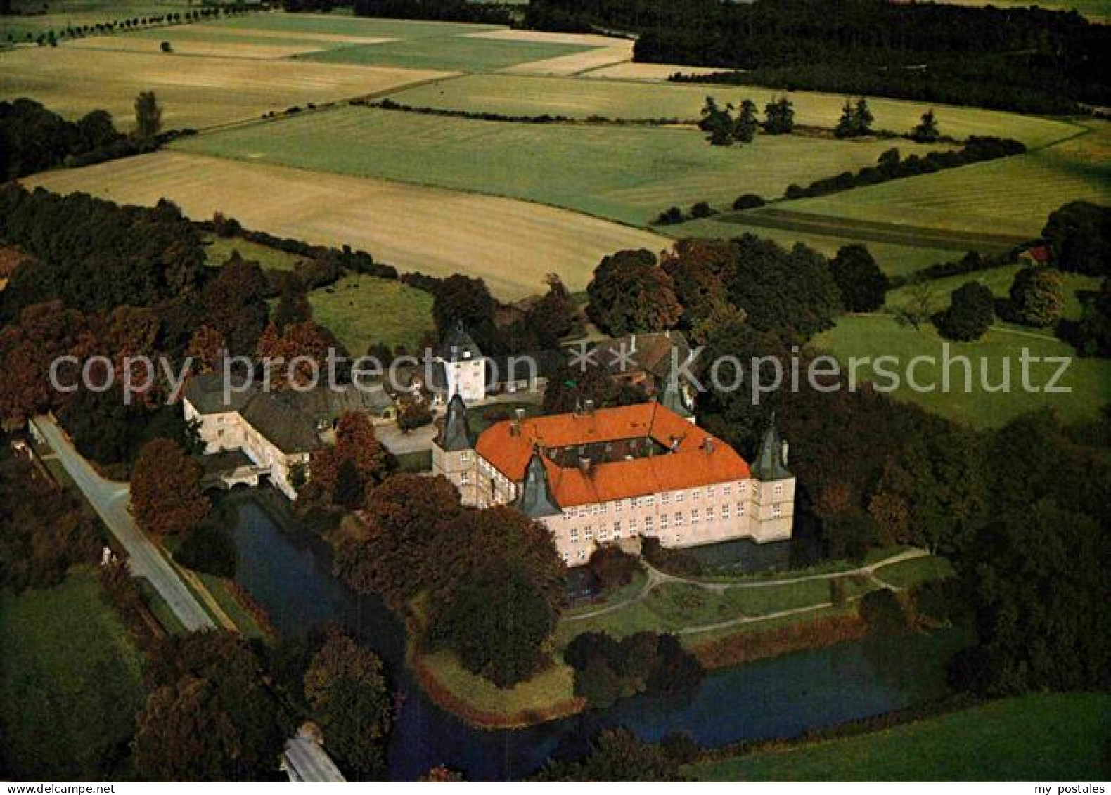 Ascheberg Herbern Fliegeraufnahme Schloss Westerwinkel
