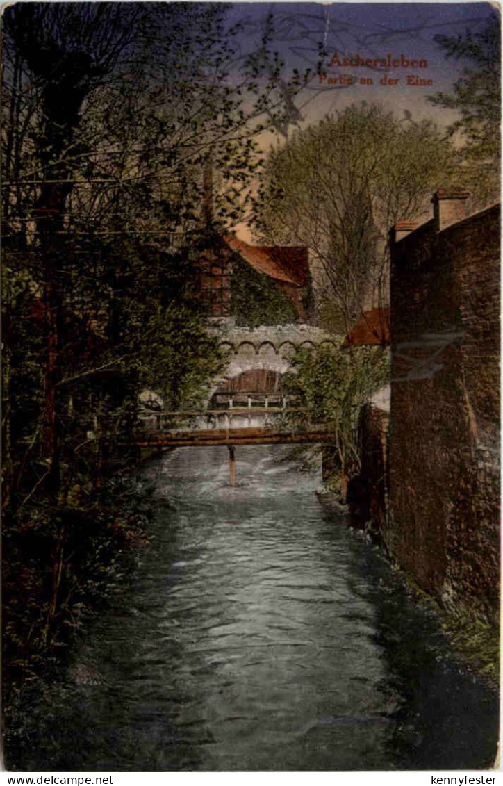 Aschersleben, Partie an der Eine