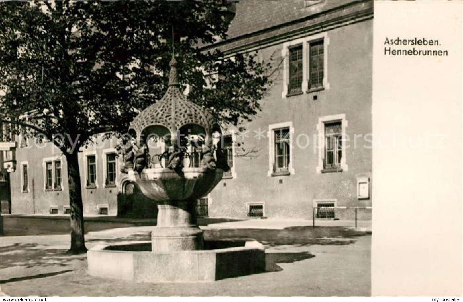 Aschersleben Sachsen-Anhalt Hennebrunnen