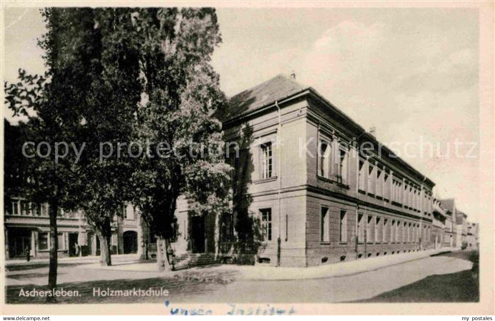 Aschersleben Sachsen-Anhalt Holzmarktschule