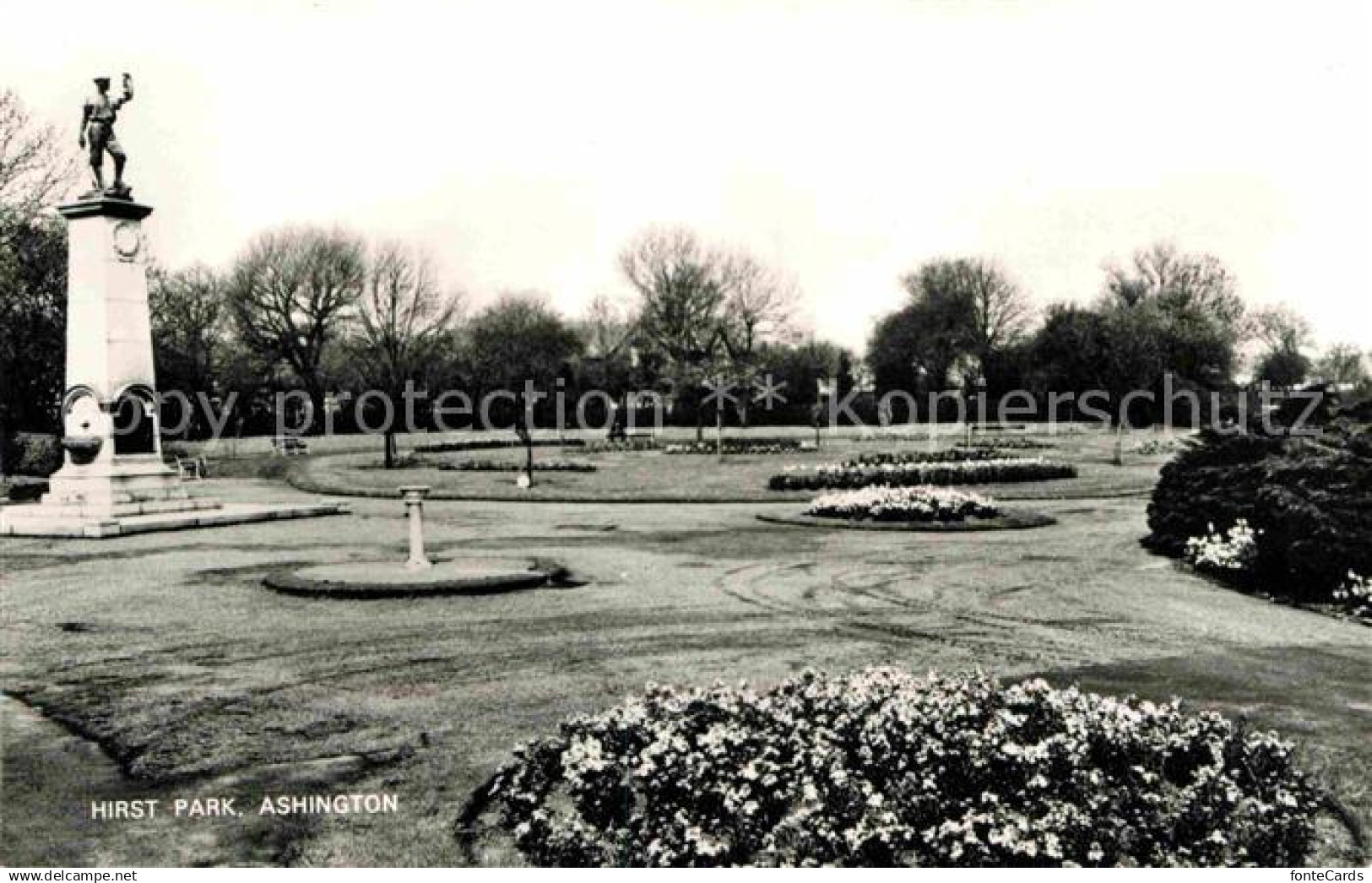 Ashington Northumberland Hirst Park Monument