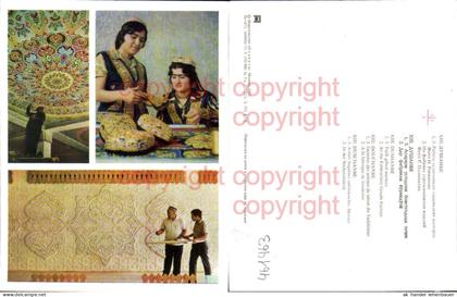 461463,Große AK Uzbekistan Usbekistan Duschanbe Dushanbe Stickerei Fabrik