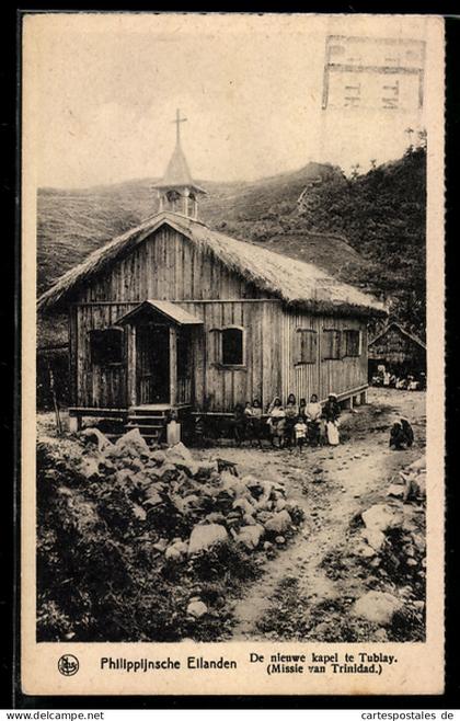 AK Philippinen, De nieuwe kapel te Tublay, Missie van Trinidad