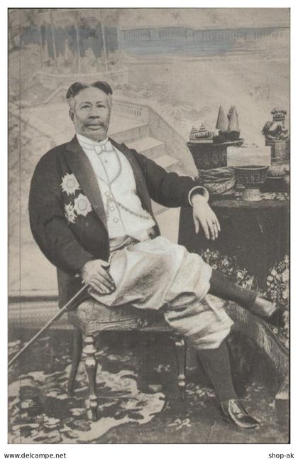 S768/ Sa Majesté Sisowath, roi du Cambodge Kambodscha AK 1907