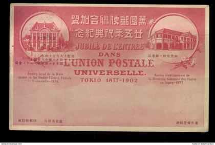 Japan, Tokio, 1877 - 1902, UPU, Postdirektion
