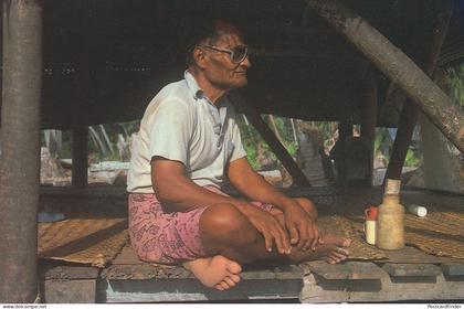 Kiribati Local Philosopher Wiseman Old Man Of Wisdom Taiwan China Postcard