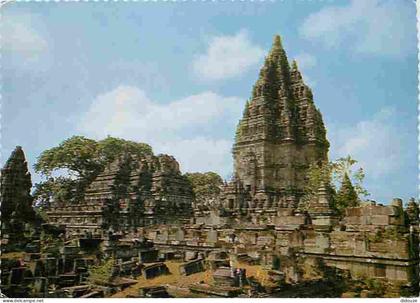 Asie - The 13 centuiry old Hindu temple at Prambanan Central Jawa - CPM - Voir Scans Recto-Verso